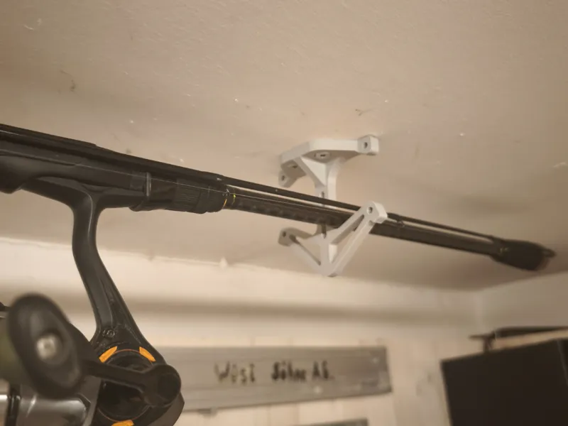 Angelrute Halterung Decke