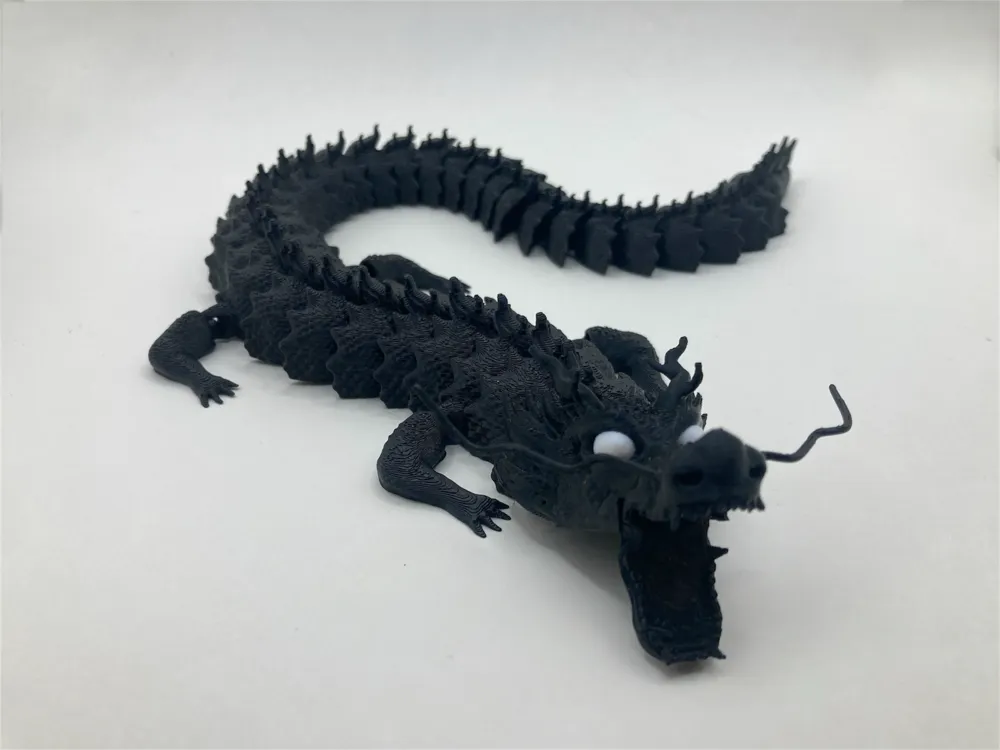 龍 - Articulated Dragon - Free 3D Print Model - MakerWorld