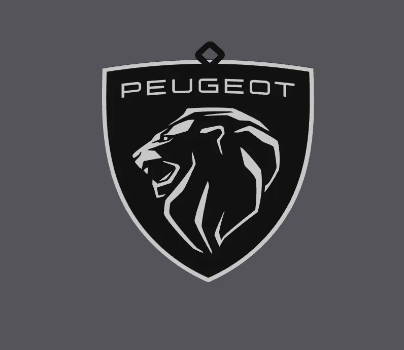 Peugeot keychain