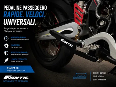 Universal Quick Mount Passenger Footpegs