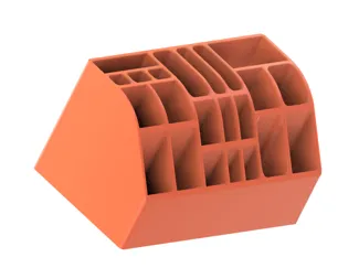 Multi-Compartment Desk Organizer 