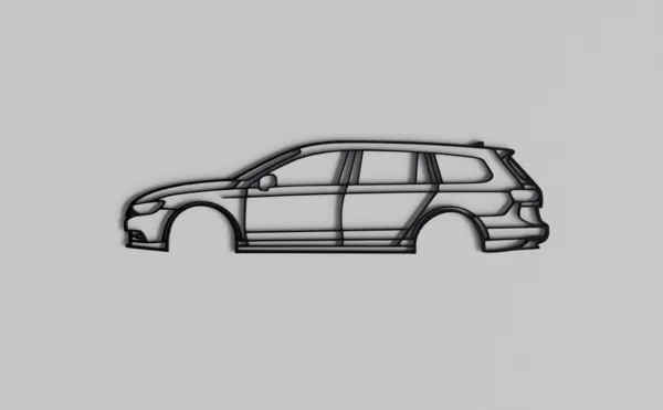 Décoration murale 2D Passat B8 Variant