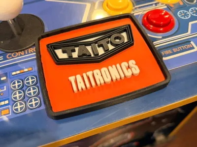 TAITO Taitronics Retro Logo / Sign