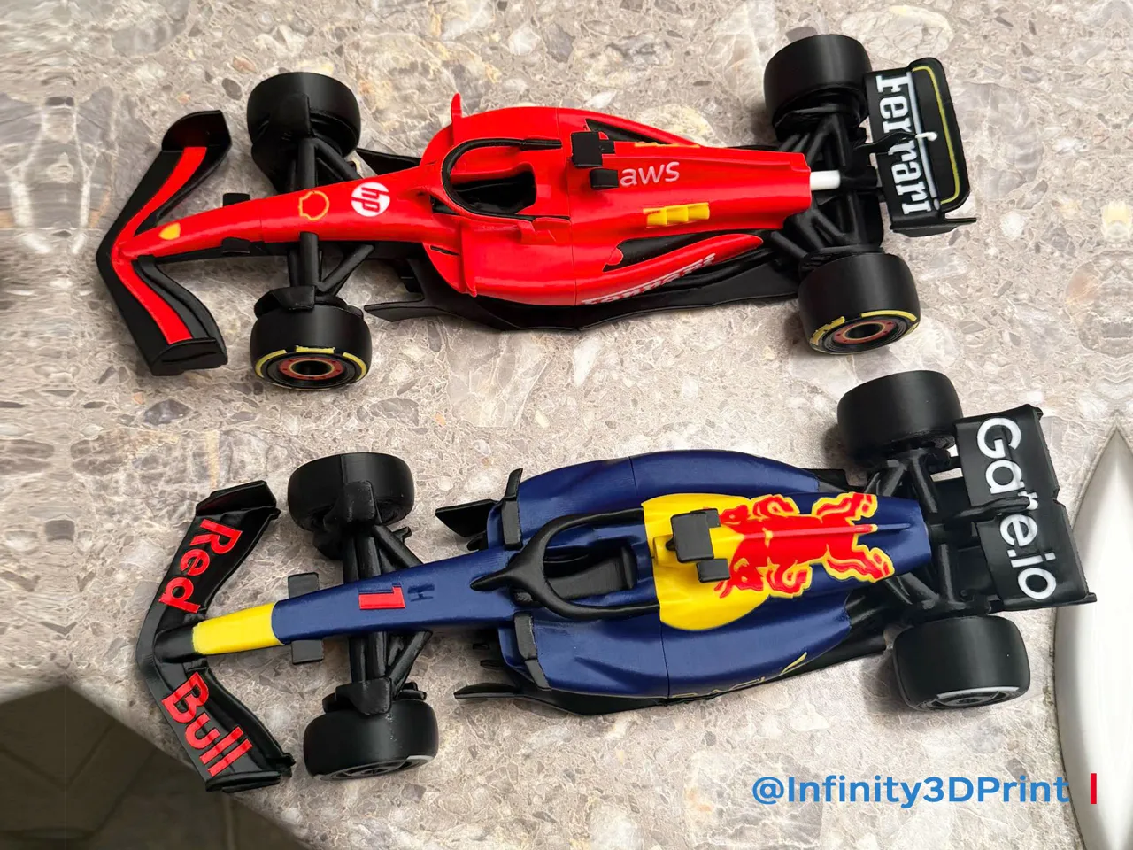 【Red Bull Racing】红牛 2025款F1赛车RB21涂装 组装/轮胎可动 view 3