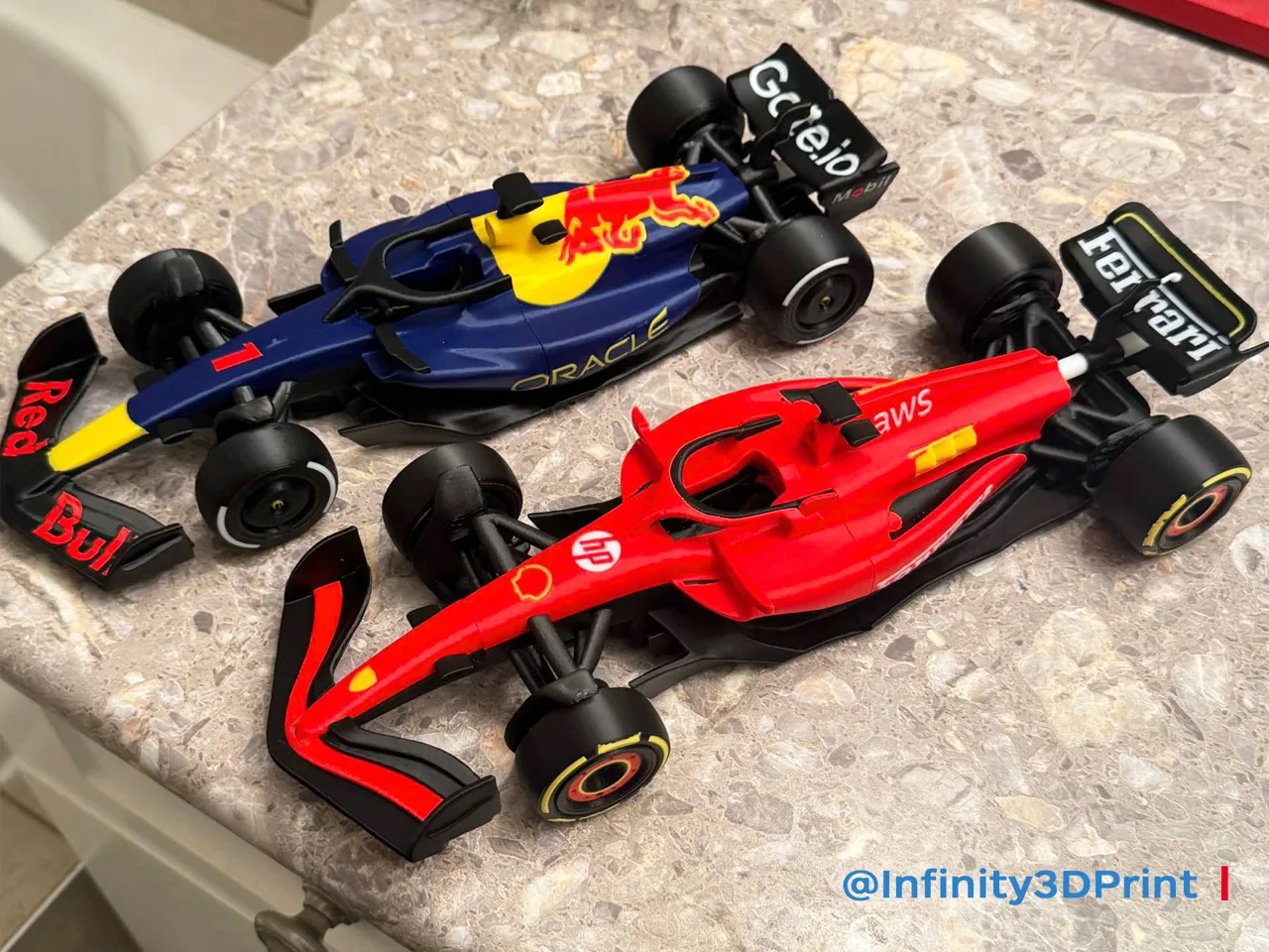 【Red Bull Racing】红牛 2025款F1赛车RB21涂装 组装/轮胎可动 view 4