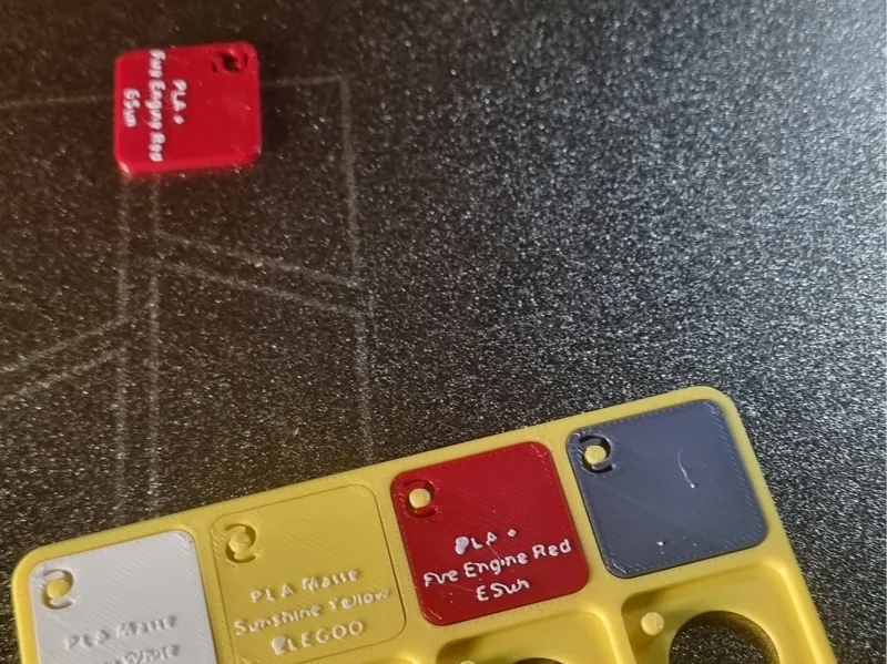 Filament Swatches all brands and type