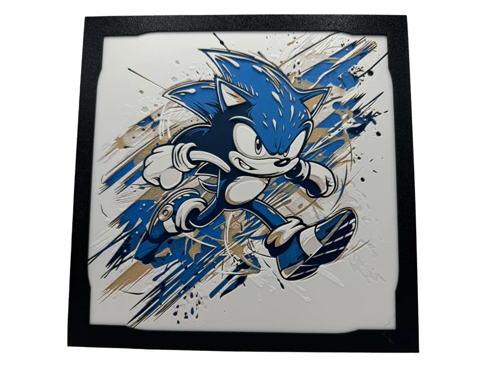 Sonic the Hedgehog - Hueforge