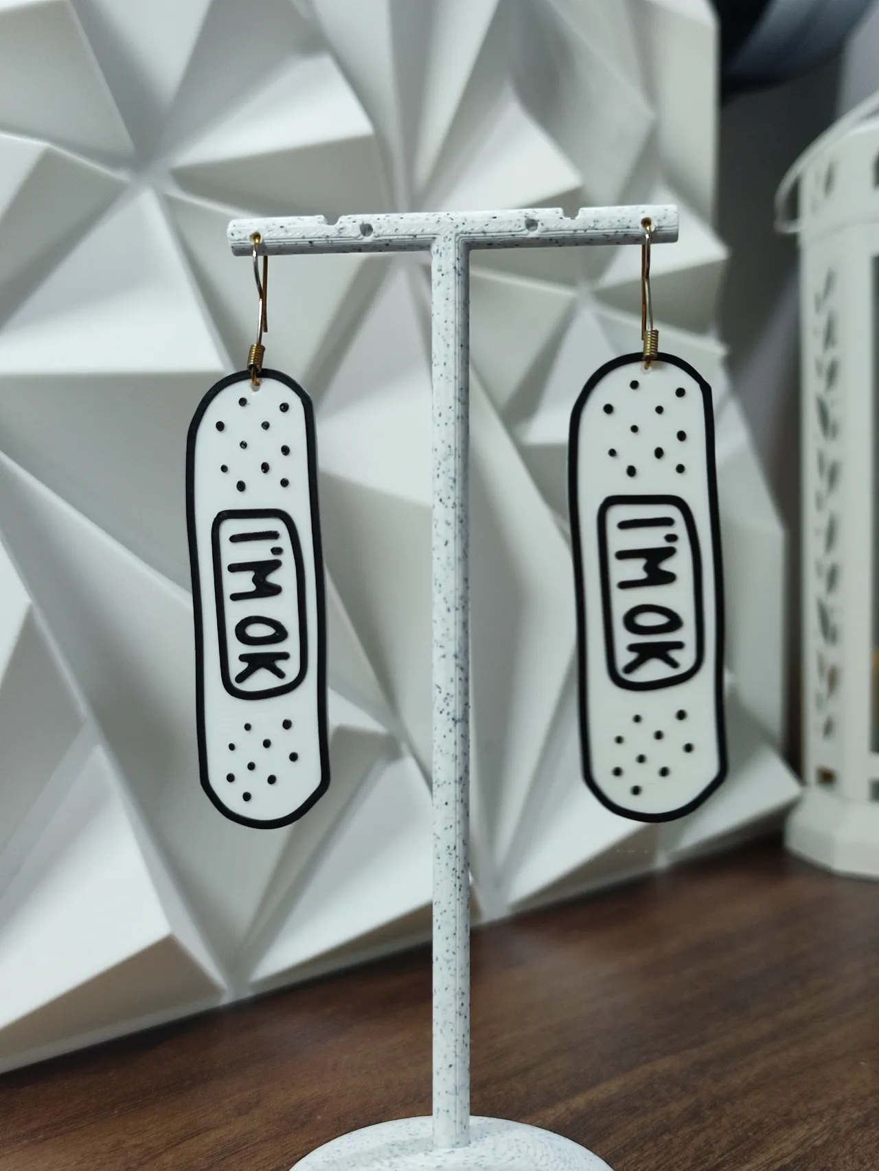 Aretes Curitas de Amor Propio view 2