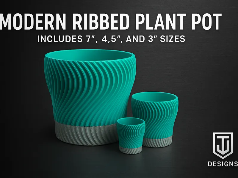 Decorative indoor plant pot