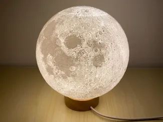 简约经济型月球灯