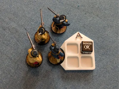 Blood and Plunder Status 4 Dice Holder