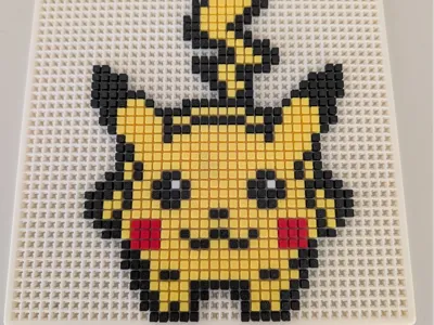 Pikachu pixel art