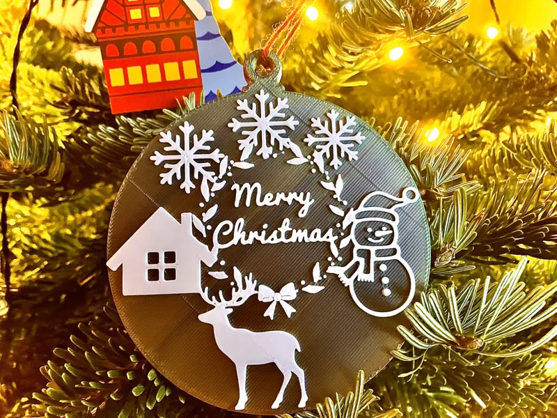 Elegant Christmastree Ornament