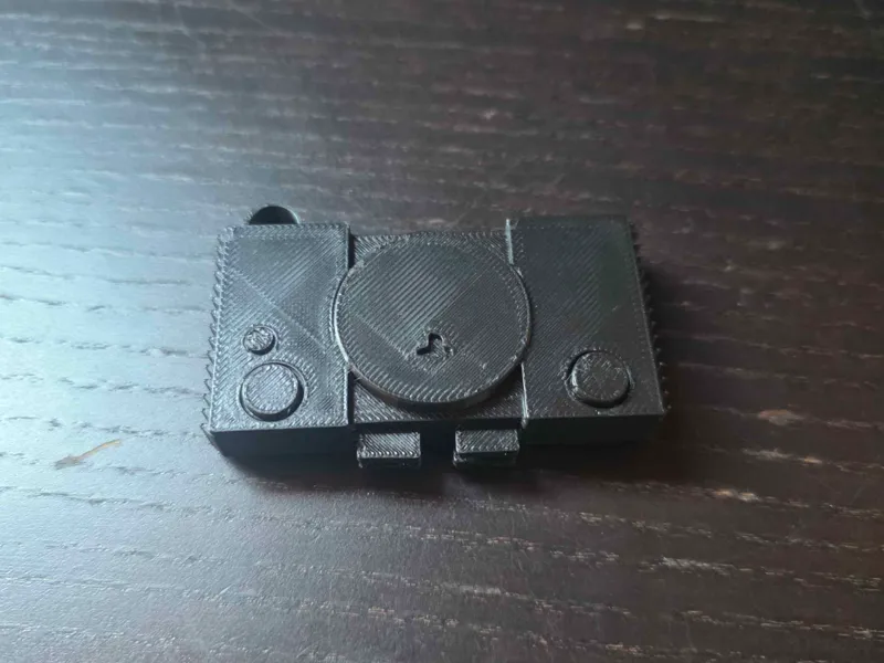 Playstation 1 keychain
