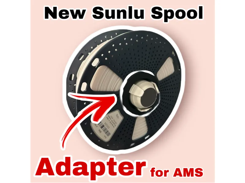 NEW Sunlu Spool Adapter for AMS Lite