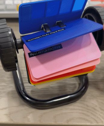 Filament Sample Rolodex Style