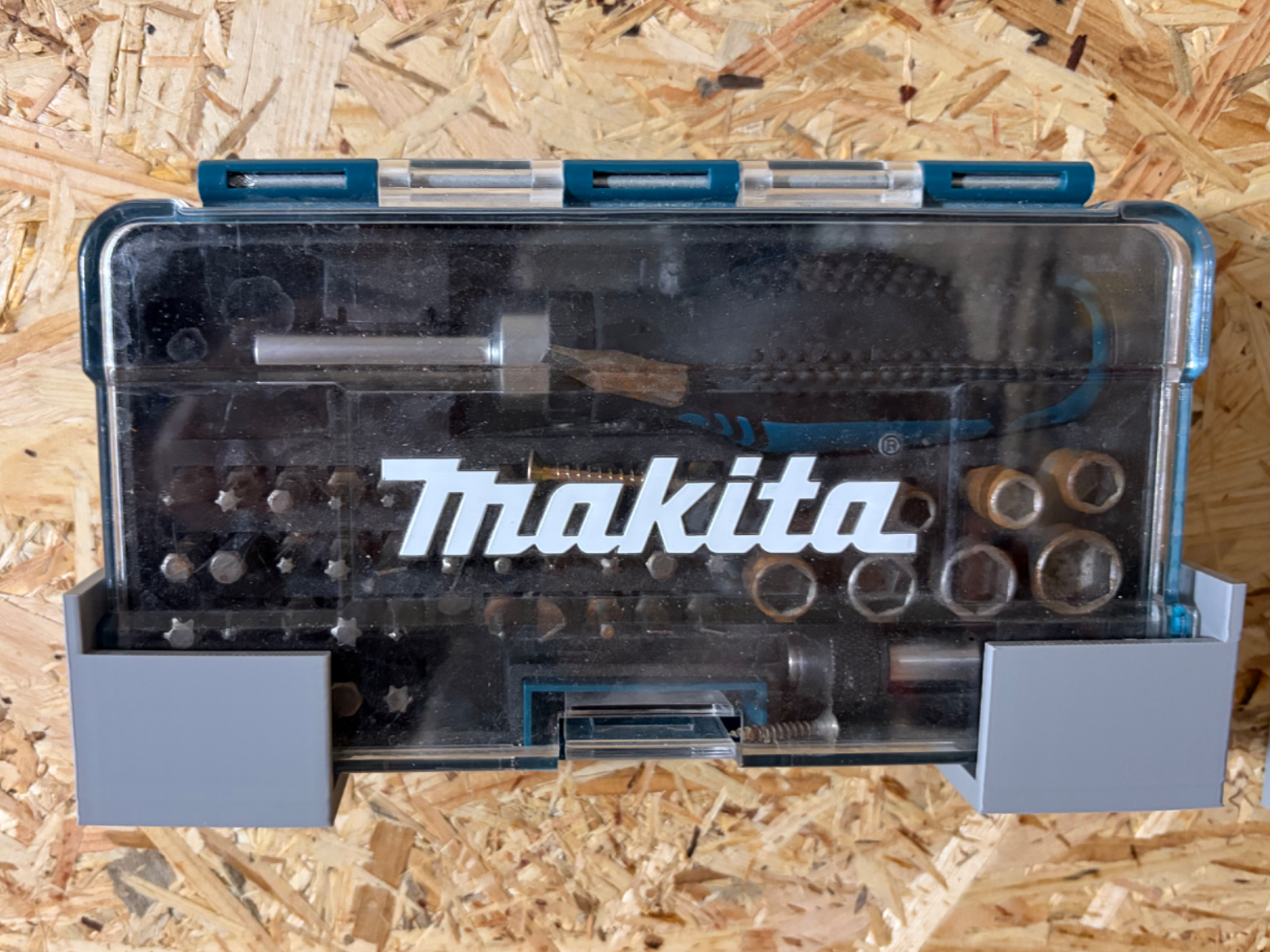 Wall Mount Holder for Makita B-36170 47pcs Bit Set