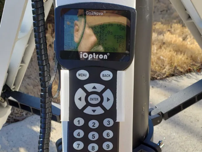 iOptron Controller holder for Pier