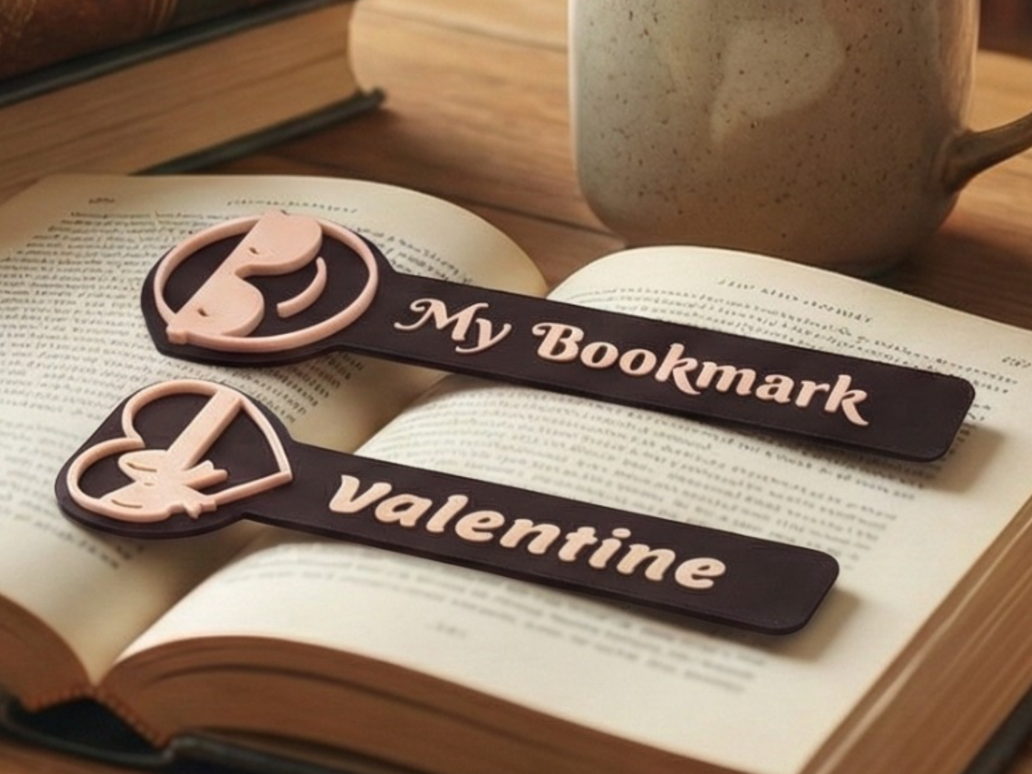 Personalized Bookmark –  Your Text + Any Emoji