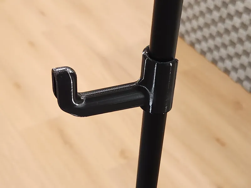 Mic Stand Cable Hanger