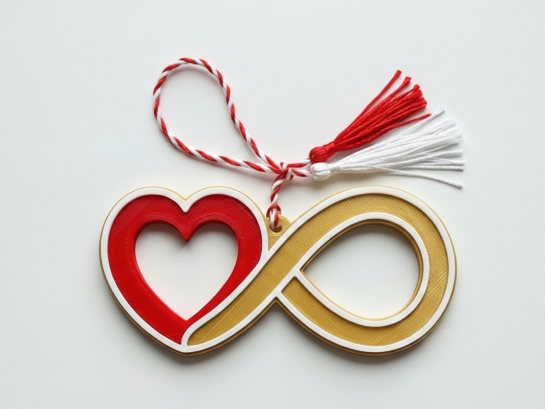 Infinite Love Mărțișor – Romanian Spring Symbol