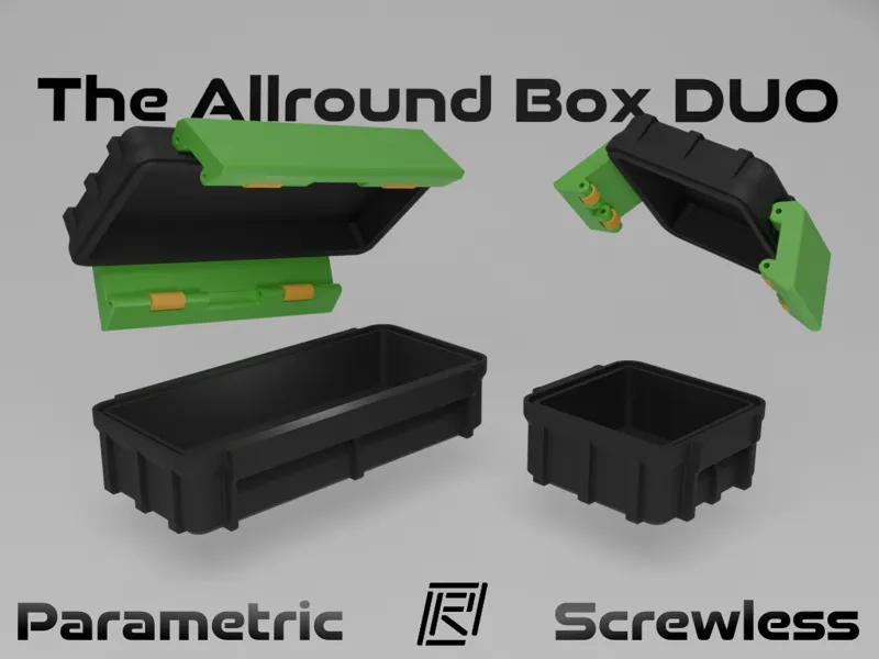 Storage Box DUO (Parametric/Screwless)