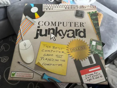 Computer Junkyard Boardgame Insert