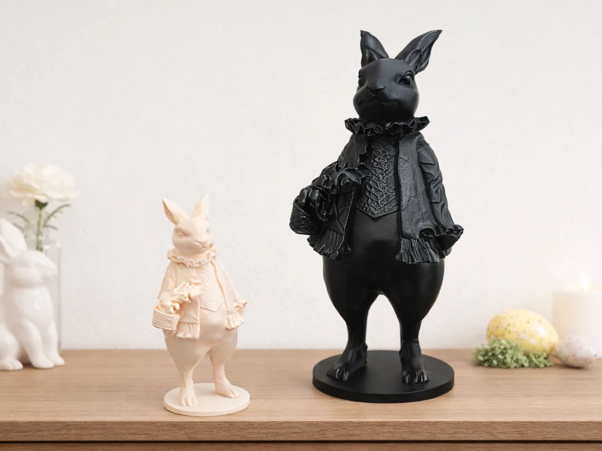 Gentleman Rabbit Figurine –Decorative Bunny Statue - Free 3D Print ...