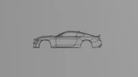 Déco murale 2D Ford Mustang Shelby GT500 — photo 5