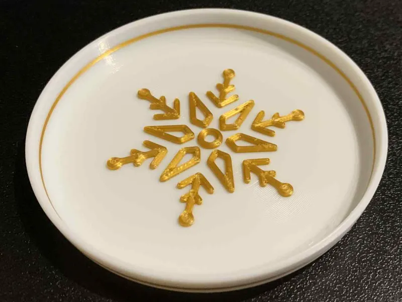 Soucoupe à plantes de Noël