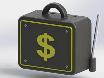 Goal Piggy Bank, piggy bank, gift, gift, present