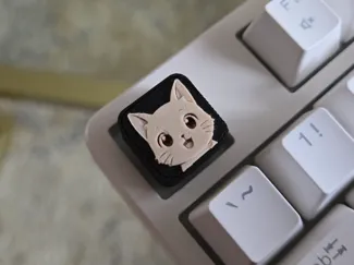 Cute Kitten Keycap Cherry MX - AMS + No AMS