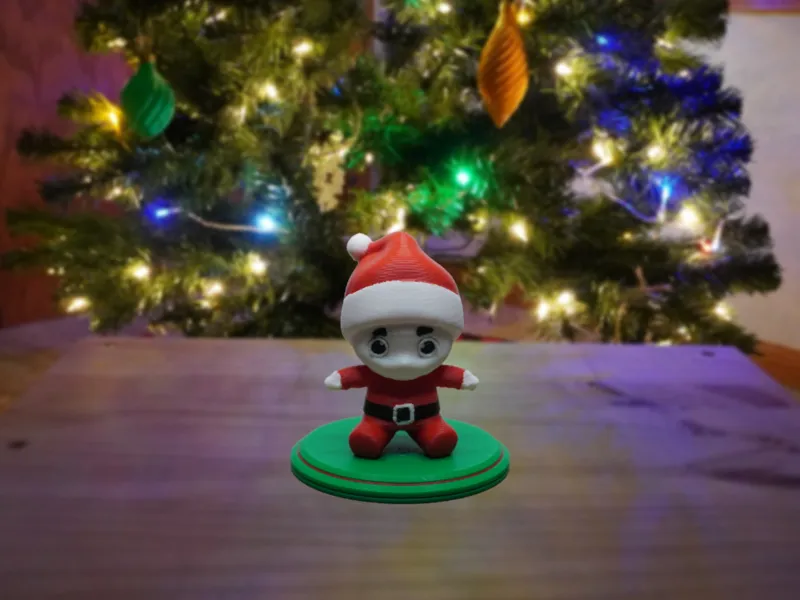 Baby Santa Figure
