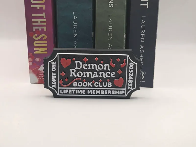 Demon Romance Book Club Ticket