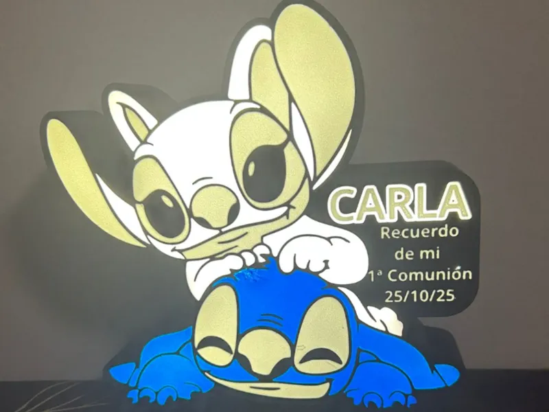 Light box Lylo&stitch