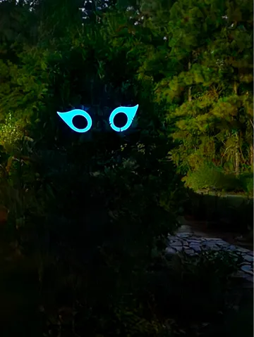 Accesorio para filamento: Glowing Shrubbery Eyes for Halloween — vista de referencia 2