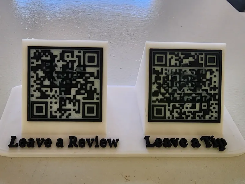 Store QR Code Stand