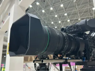 Broadcast ENG Camera Canon 35x EFP Lens Camera sunshade