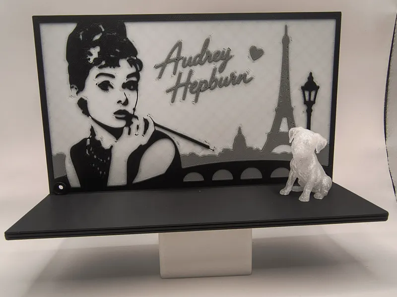 Audrey Hepburn Wall Shelf - 70 Icons