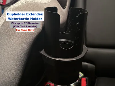 Cupholder Extender/Adapter for Nuna Rava