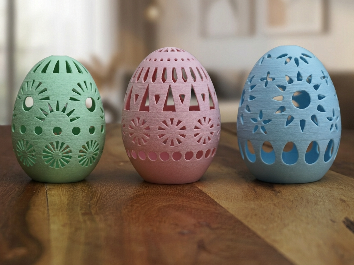Easter Eggs Decoration 3x Variations