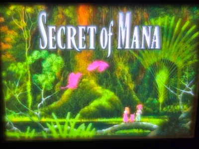 Secret of Mana Litophane Lightbox
