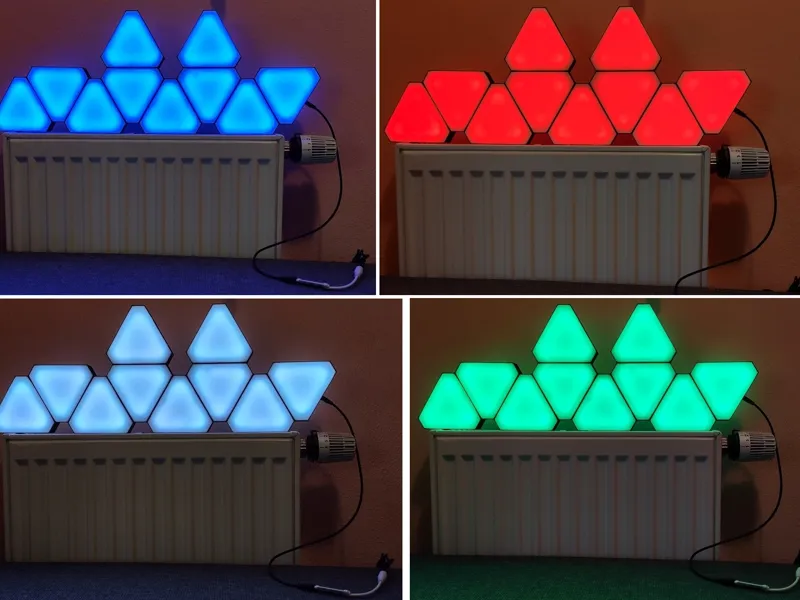 Nanoleaf triangles