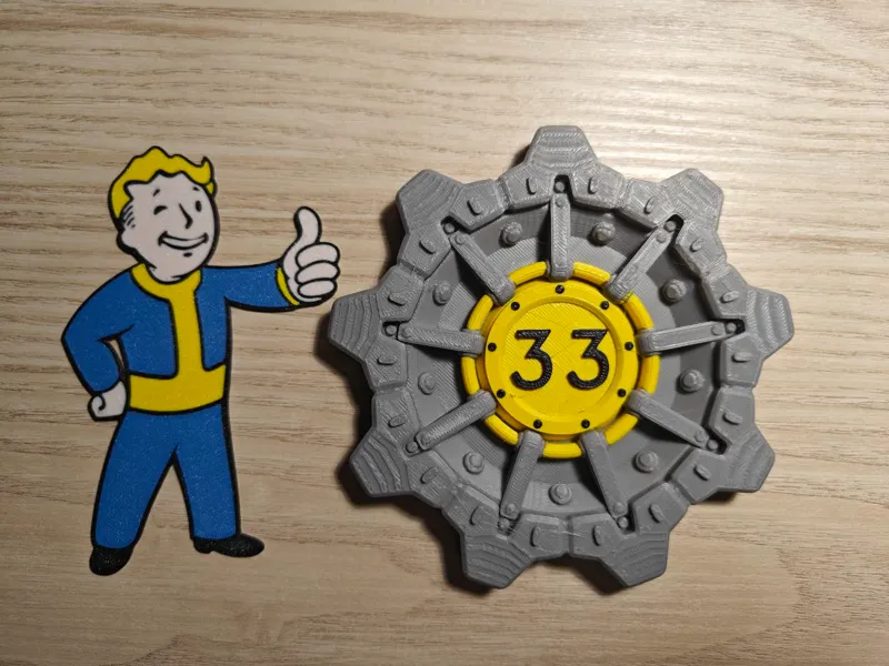 Fallout Vault 33 Door