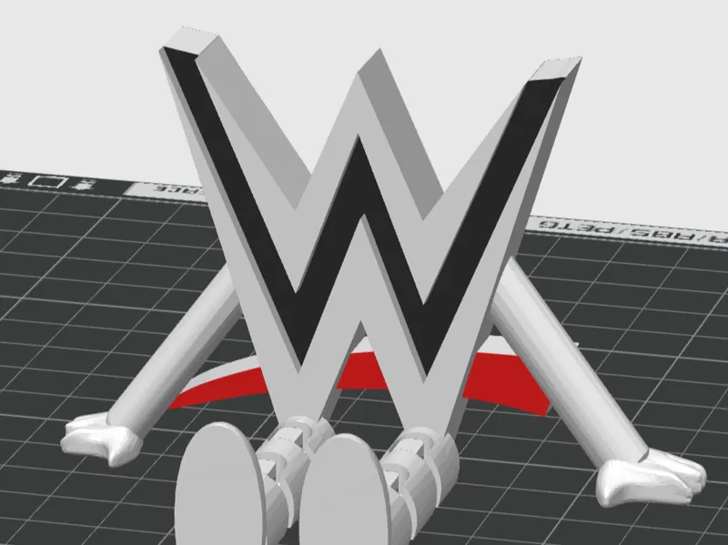 WWE logo flexi 