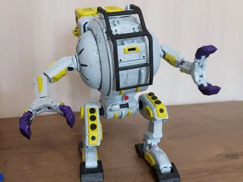 Letrero o emblema decorativo: Foreman – Modular Articulated Mech Platform — referencia de MakerWorld