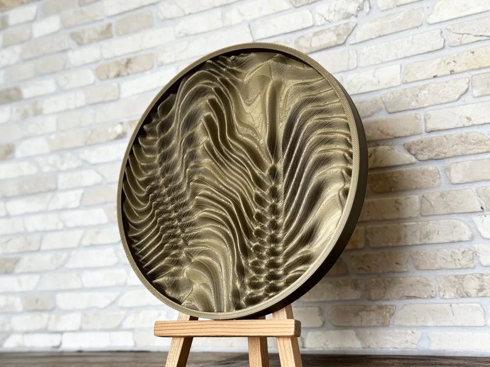 Alien Metal Wall Art by nibscat MakerWorld: Download Free 3D Models