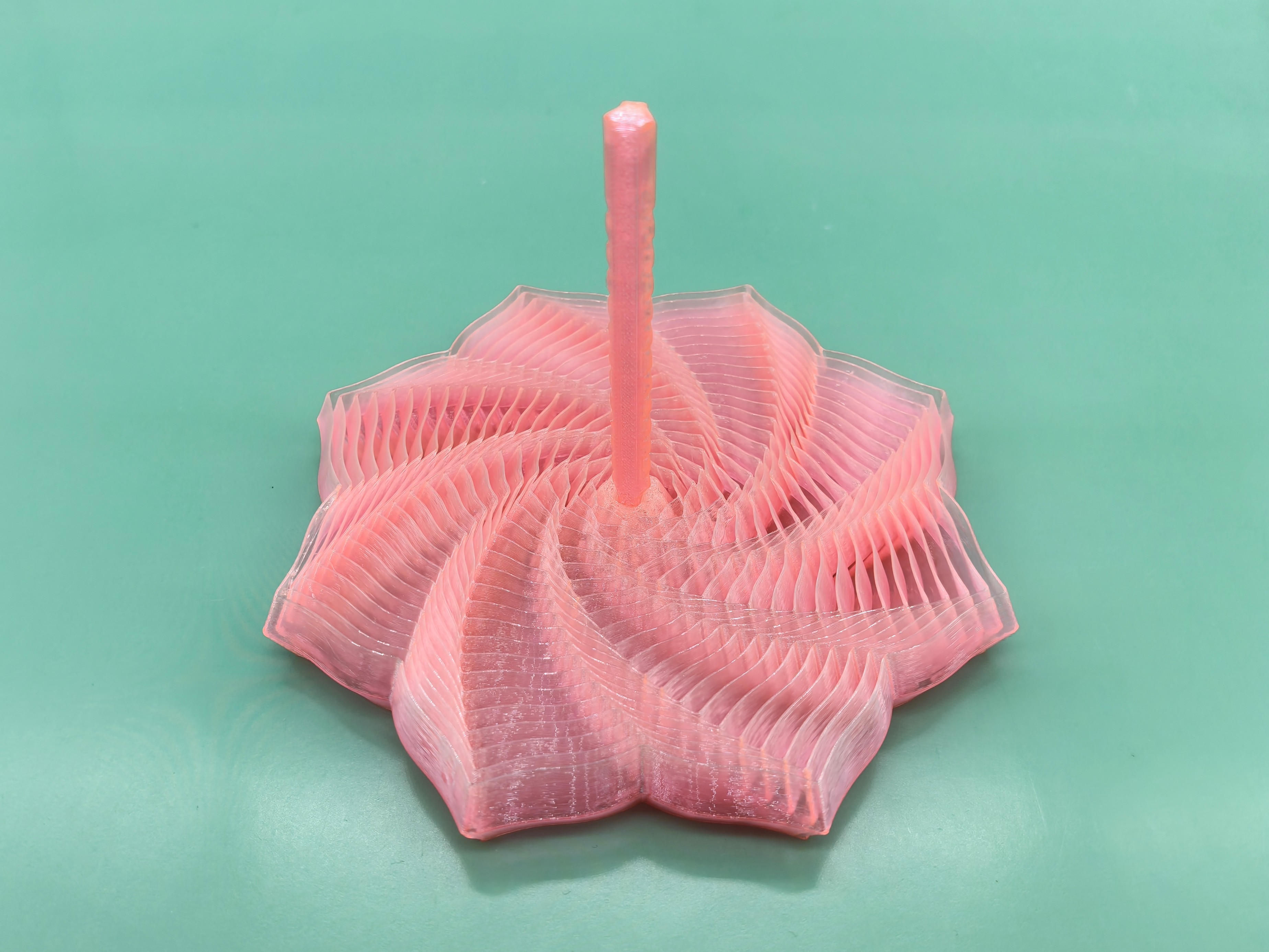 Miniatura 2 do modelo 3D 解压玩具：莲花萝卜塔