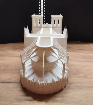 Notre Dame desk organizer