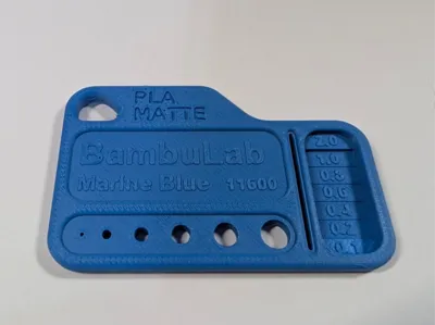 Customizable Filament Swatch